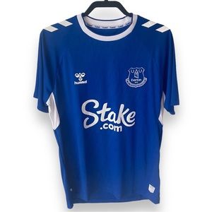 Hummel 2022/2023 Everton HomenSoccer Jersey.